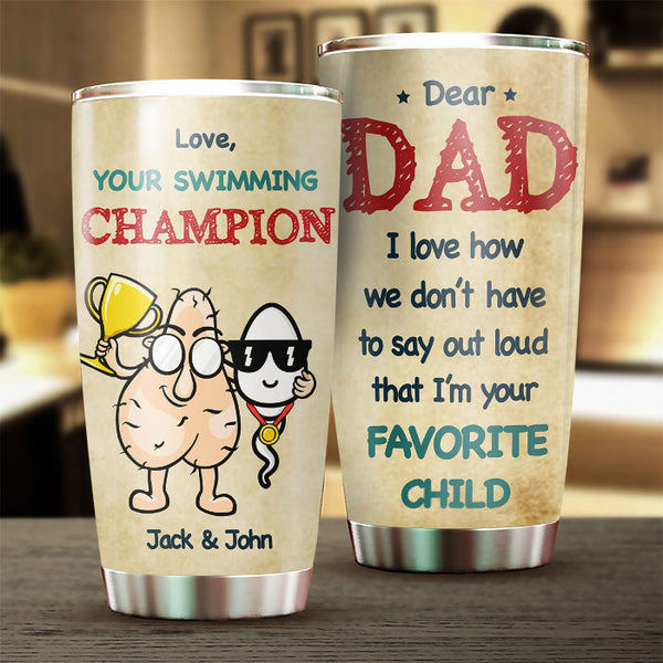 From Your Best Kids - Family Personalized Custom Tumbler