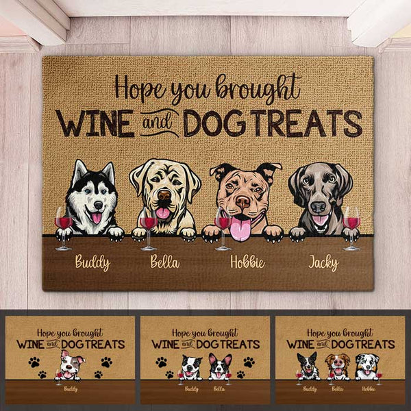 Hope You Like Boxers Welcome Mat Perfect Gift for Dog Owner Pet Lover  Personalized Doormat