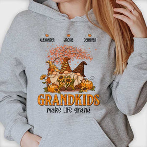 Grandkids Make Life Grand - Personalized Unisex T-Shirt.