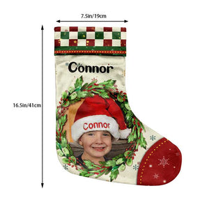 Merry Christmas To The Best Kid Ever - Personalized Christmas Stocking.