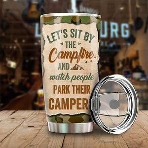 The Best Memories Are Made Camping - Personalized Tumbler.