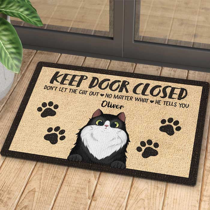 Funny Christmas Doormat, Let it Snow Somewhere Else
