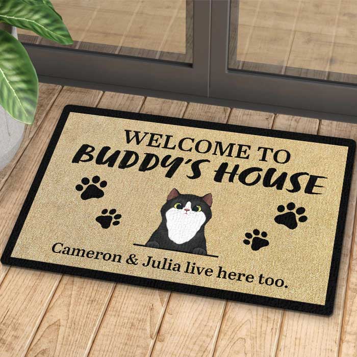 Pawfect House Personalized Door Mat, Home Decor, Welcome Mat, Door Mats  Indoor, Indoor Door Mat, Funny Welcome Mat, Dog Welcome Mat, Welcome Mats