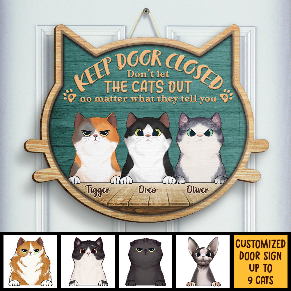 The Cats Rules Novelty Gift Sign Ideal Present for Any Cat 