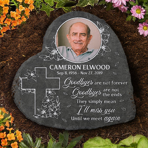 Memorial Stone | Memorial Plaque | Temporary Grave Marker | Personalized Memorial Garden Stone | Sympathy Gift | A Limb Has Fallen Quote popular