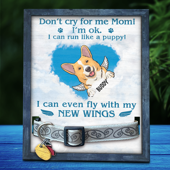 J Don't Cry for Me I'm OK!! - Upload Image - Personalized Keychain - Pack 1 - PawfectHouses.com