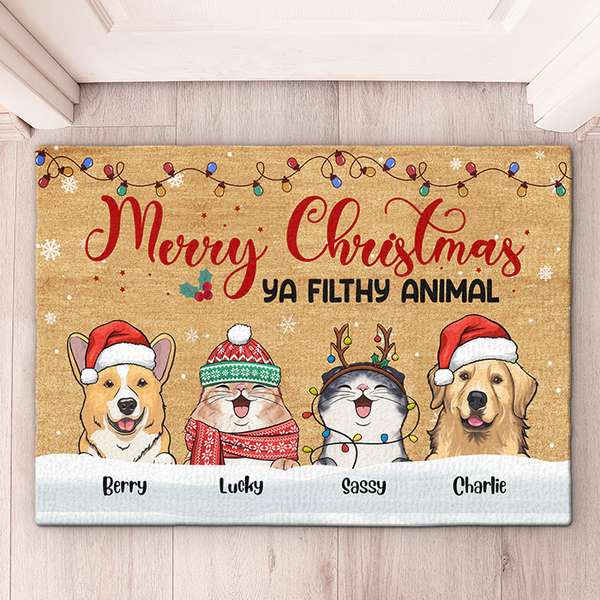 Happy Campers - Personalized Decorative Mat - Pawfect House ™