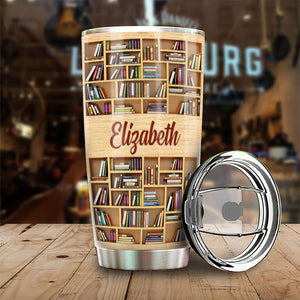 A Book Is A Dream - Personalized Tumbler - Gift For Book Lovers