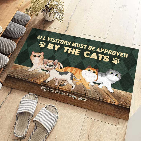 Welcome To My Home - Funny Personalized Cat Decorative Mat, Doormat -  Pawfect House ™