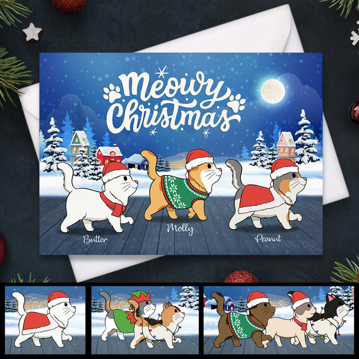 dog family christmas cards