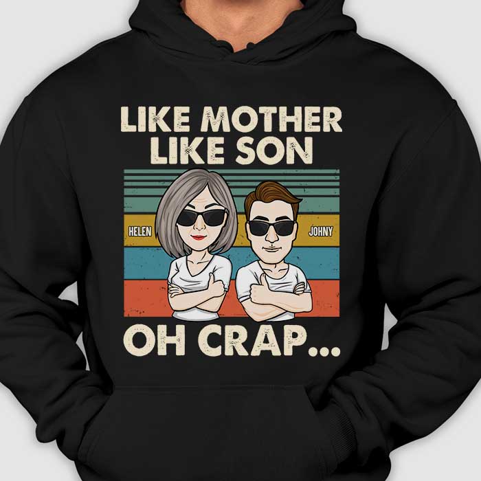 Like Mother - Like Daughter - Oh Crap - T-Shirt