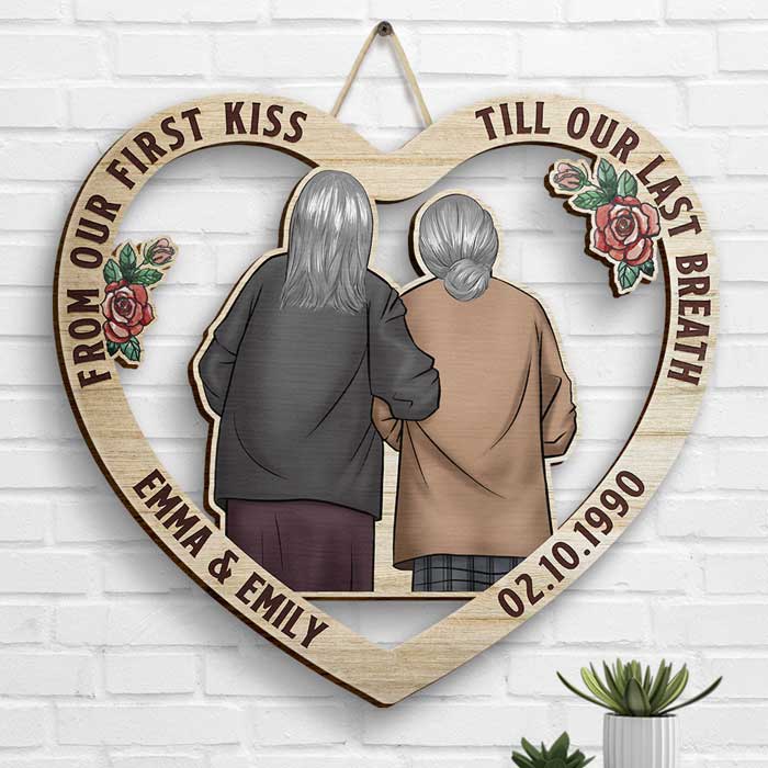 From Our First Kiss, LGBTQ+ Couples - Gift For Couples, Husband Wife, -  Pawfect House