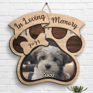 You Will Always In My Heart - Upload Image, Personalized Shaped Wood Sign.