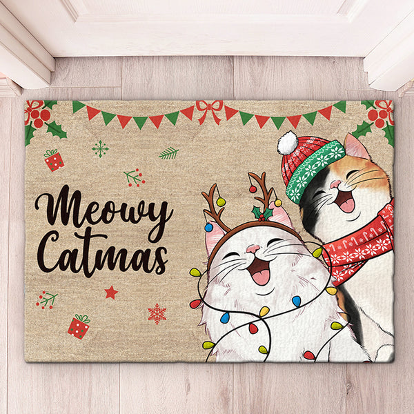 Customized Christmas Pet Doormat – Precious Pet Designs