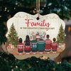 The Greatest Christmas Gift Is Family - Personalized Custom Benelux Shaped Wood/Aluminum Christmas Ornament - Gift For Family, Christmas Gift