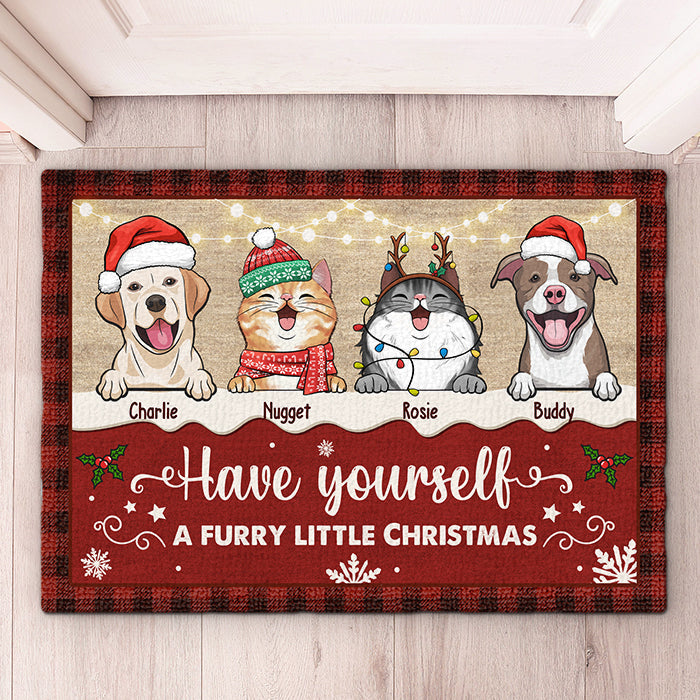 Personalized Christmas Gift For Dog Lovers, Xmas Dog Blanket