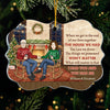 When We Get To The End Of Our Lives Together - Personalized Custom Benelux Shaped Acrylic Christmas Ornament - Gift For Couple, Husband Wife, Anniversary, Engagement, Wedding, Marriage Gift, Christmas Gift