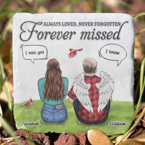 You're Forever Missed - Personalized Memorial Stone, Human Grave Marker - Memorial Gift, Sympathy Gift