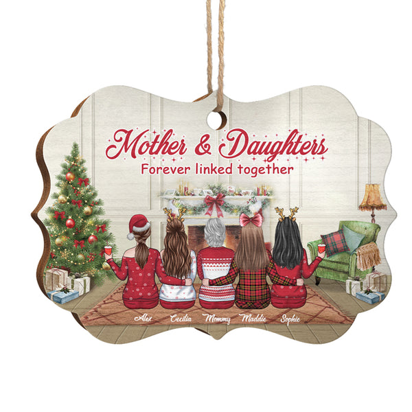 Family Ornament - Personalized Custom 2-layered Wood Ornament – PAWSIONATE