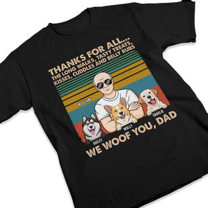 Thanks For All The Long Walk - Dog Personalized Custom Unisex T-shirt, Hoodie, Sweatshirt - Christmas Gift For Pet Owners, Pet Lovers