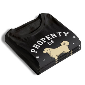 The Property Of My Dogs - Dog Personalized Custom Unisex T-shirt, Hoodie, Sweatshirt - Christmas Gift For Pet Owners, Pet Lovers