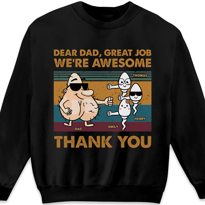 Like Father Like Son - Family Personalized Custom Unisex T-shirt, Hoodie, Sweatshirt - Father's Day, Birthday Gift For Dad