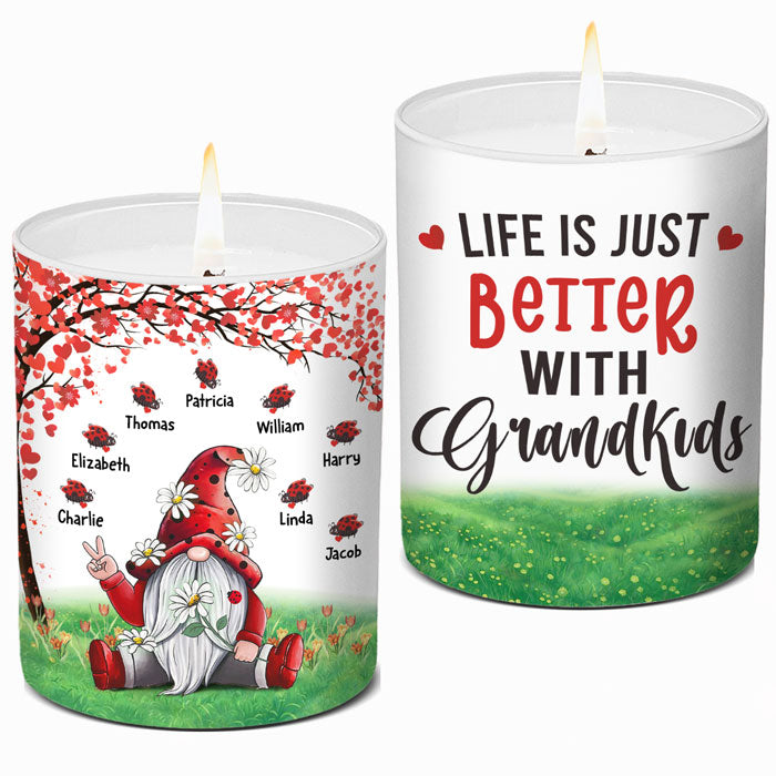 Every House Needs A Grandmother In It - Family Personalized Custom Smokeless Scented Candle - Mother's Day, Birthday Gift For Grandma