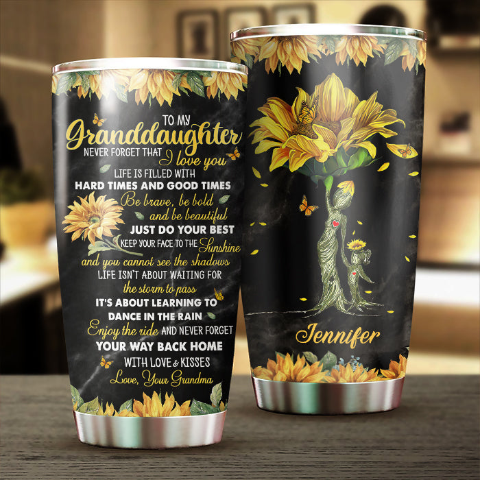 You Are My Son Shine - Personalized Tumbler Cup - Birthday Gift For Son