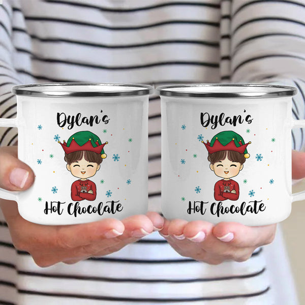 Unbreakable Kids Christmas Mug Personalized, Children Birthday Party  Favors, Hot Chocolate Cup, Hot Cocoa Mug Gift, Custom Xmas Camping Mugs 