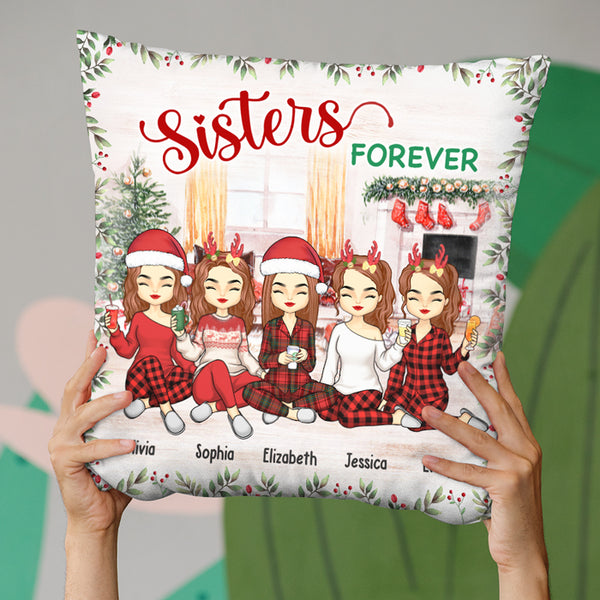 We're Sisters Forever - Bestie Personalized Custom Pillow (Insert Incl -  Pawfect House ™