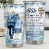 I Would Give You The Ability To See Yourself Through My Eyes - Personalized Tumbler - To My Wife, Gift For Wife, Anniversary, Engagement, Wedding, Marriage Gift