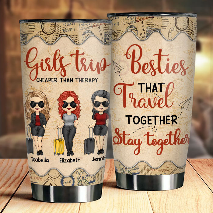 Girls Trip Personalized Tumbler