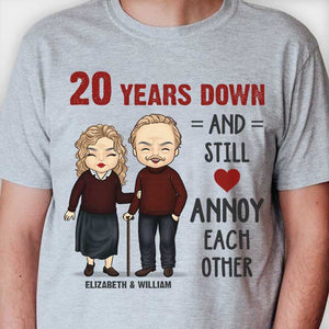 So Many Years Down - Personalized Unisex T-shirt, Hoodie - Gift For Couples, Husband Wife