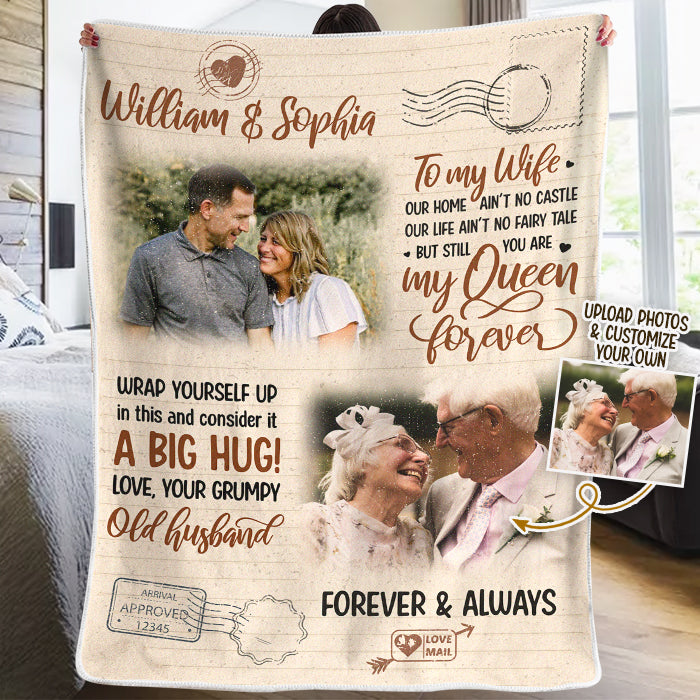 Husband to wife discount blanket