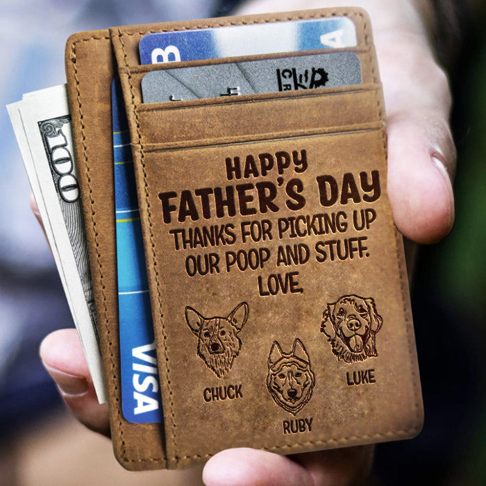 Personalized father's clearance day wallet