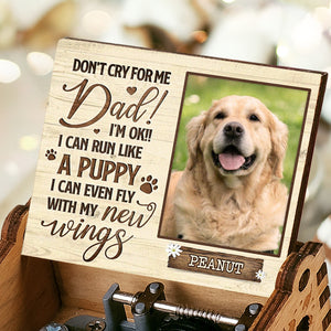 Your Wings Were Ready - Personalized Music Box - Upload Image, Gift For Pet Lovers