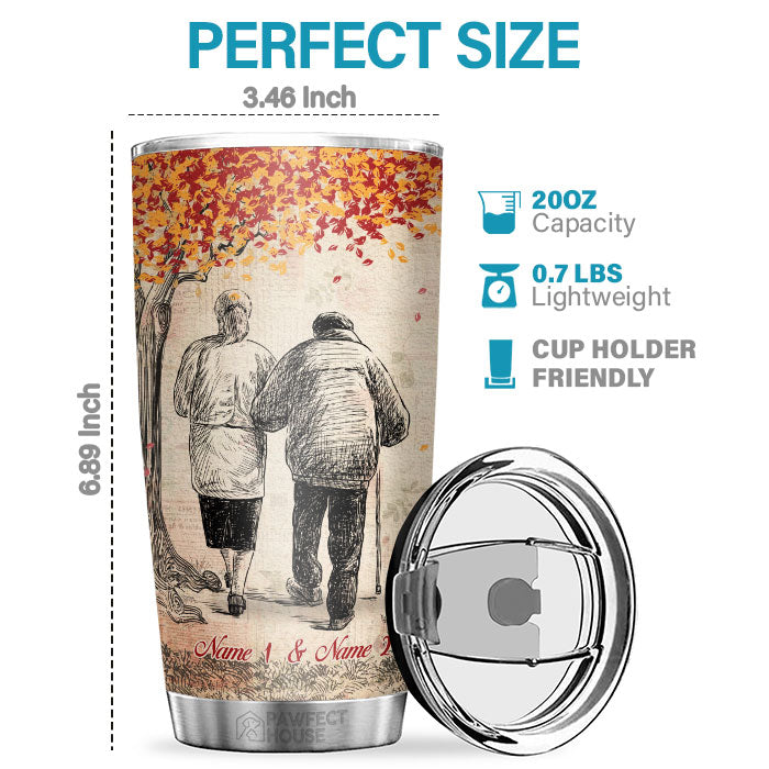 I Don't Know Why I Love You, I Just Know I Love You A Lot - Personalized Tumbler - To My Wife, Gift For Wife, Anniversary, Engagement, Wedding, Marriage Gift