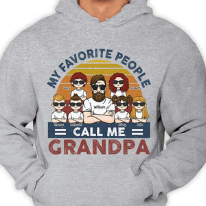 I'm Their Grandpa - Personalized Unisex T-shirt, Hoodie - Gift For Dad, Grandpa