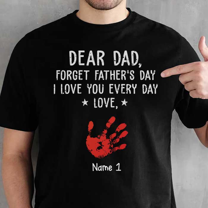 I Love You Dad T-Shirt - Father's Day Gift Dad Shirt