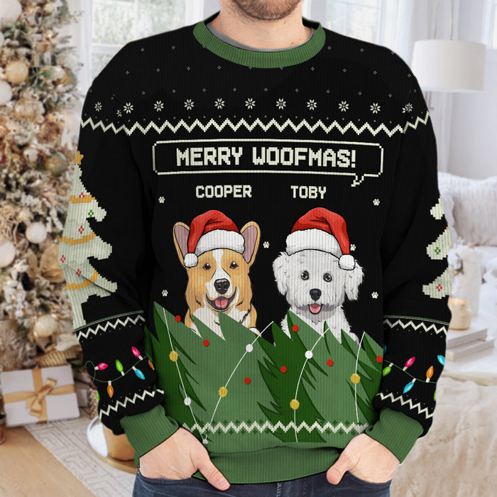 Merry 2025 woofmas sweatshirt