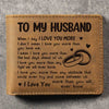I Love You More - Bifold Wallet - Gift For Couples, Husband Wife