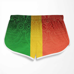 Black King & Black Queen - Couple Beach Shorts - Gift For Couples, Husband Wife