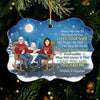 What Will Truly Matter - Personalized Custom Benelux Shaped Acrylic Christmas Ornament - Gift For Couple, Husband Wife, Anniversary, Engagement, Wedding, Marriage Gift, Christmas Gift