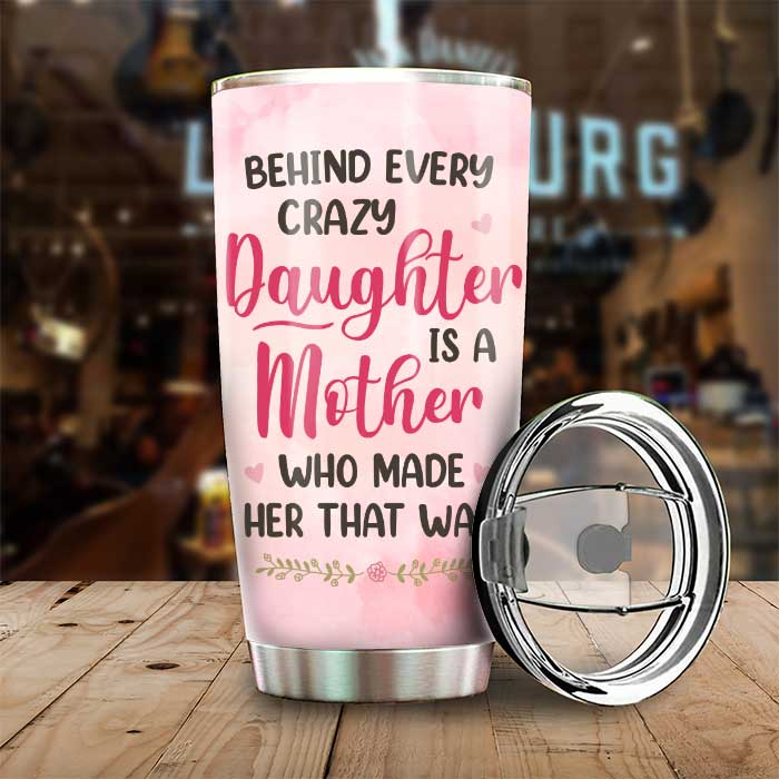 Personalized Tumbler - Gift For Mom & Daughter - Like Mother Like