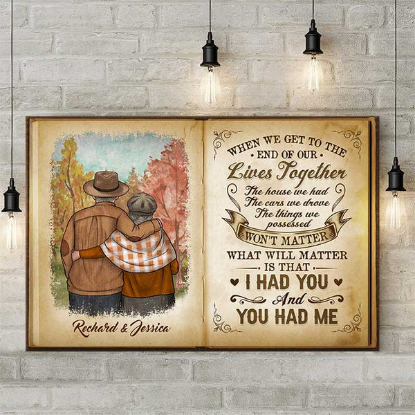 Personalized When We Have Each Other We Have Everything Canvas - Personal  House