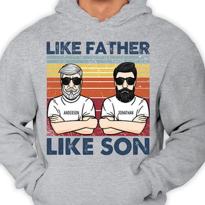 Like Father Like Son - Personalized Unisex T-Shirt.