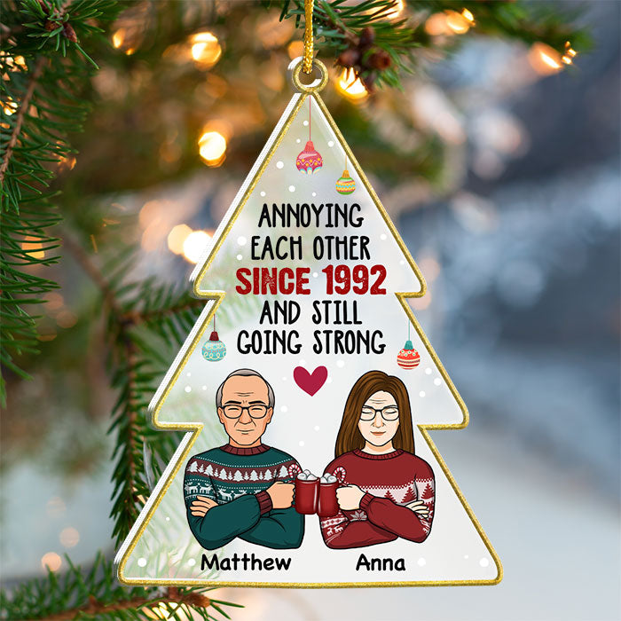 Amazing Husband Xmas Tree Embellished Christmas Card