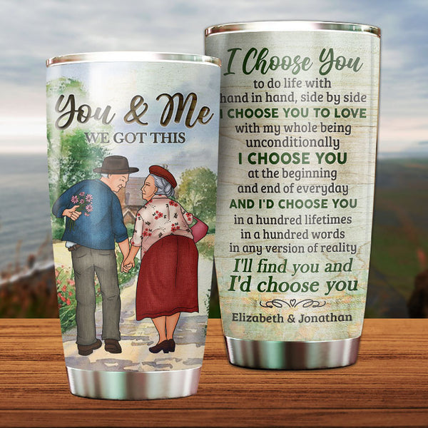 Life is Better with You 20oz Valentine Tumbler