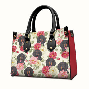 Paradise Found - Personalized Leather Handbag - Gift For Pet Lovers