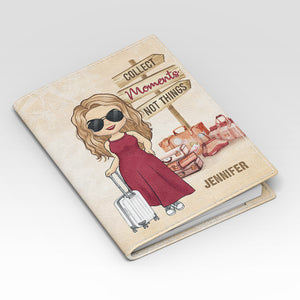 If Not Now Then When Will We Go - Travel Personalized Custom Passport Cover, Passport Holder - Gift For Travel Lovers
